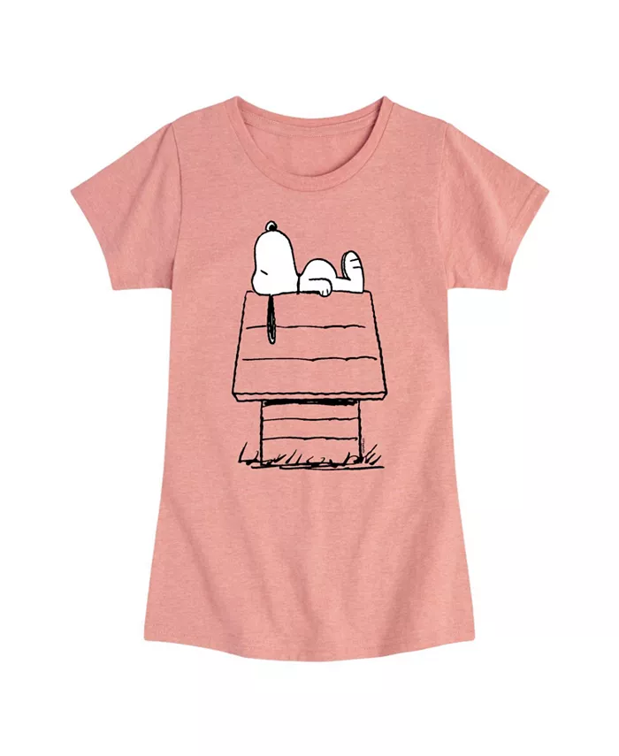 Футболка с коротким рукавом и принтом "Дом Снупи" для девочек постарше Peanuts, розовый
Футболка с коротким рукавом и принтом "Дом Снупи" для девочек постарше Peanuts, розовый