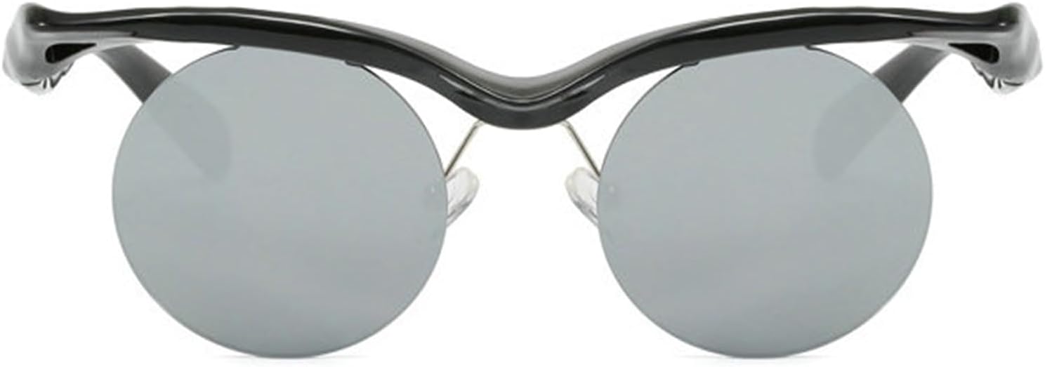 Солнцезащитные очки Willochra в маленькой круглой оправе в стиле панк для женщин и мужчин, роскошные винтажные солнцезащитные очки без оправы для женщин, защита от УФ-излучения UV400, Silver
Солнцезащитные очки Willochra в маленькой круглой оправе в стиле панк для женщин и мужчин, роскошные винтажные солнцезащитные очки без оправы для женщин, защита от УФ-излучения UV400, Silver