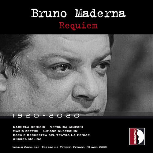 CD диск Maderna / Remigio / Alberghini: Requiem
CD диск Maderna / Remigio / Alberghini: Requiem