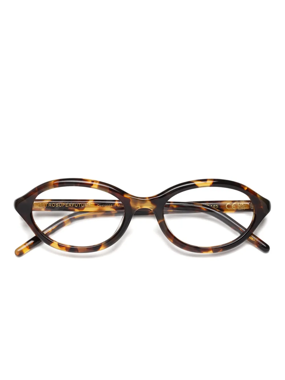 Овальные очки в оправе Numero 145 Retrosuperfuture, коричневый
Овальные очки в оправе Numero 145 Retrosuperfuture, коричневый
