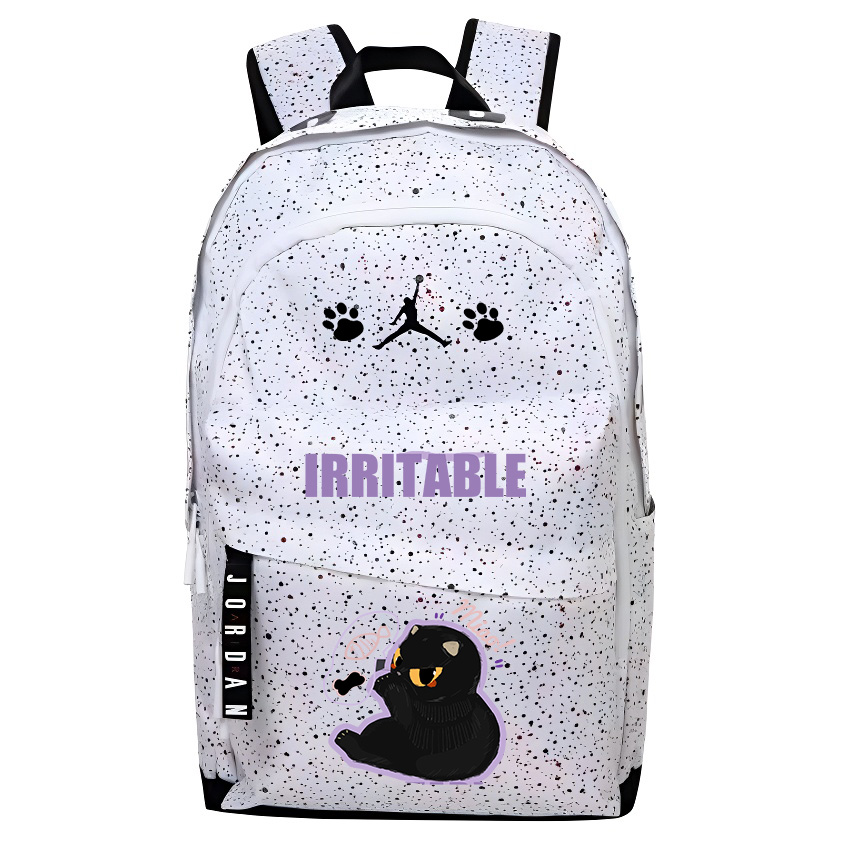 Jordan Полиэстеровый рюкзак унисекс белый, Gluttonous Cat
Jordan Полиэстеровый рюкзак унисекс белый, Gluttonous Cat
