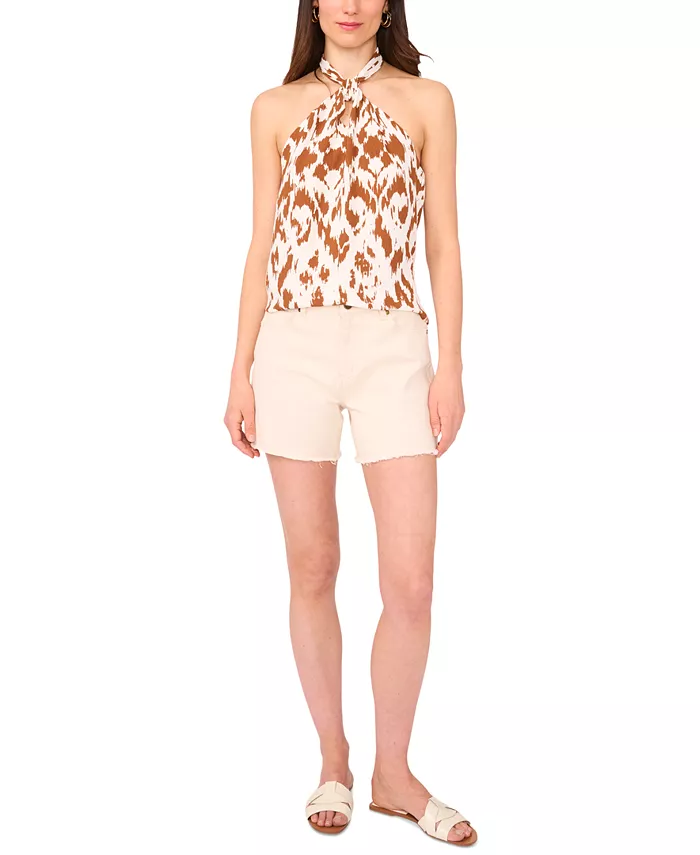 Женский топ-халтер с принтом и перекручиванием спереди Vince Camuto, коричневый/бежевый
Женский топ-халтер с принтом и перекручиванием спереди Vince Camuto, коричневый/бежевый