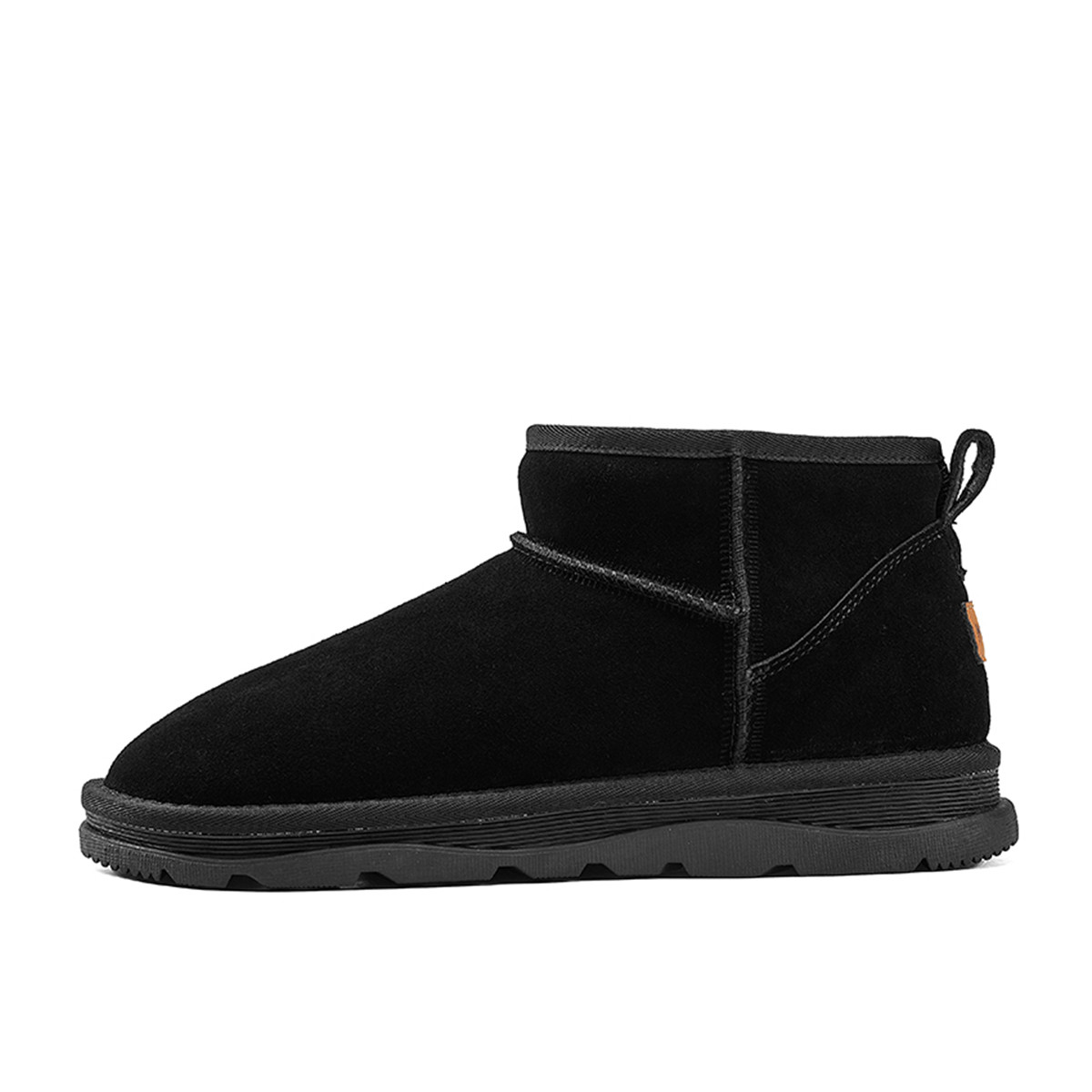 Mulinsen Тёплые противоскользящие короткие зимние ботинки мужские - черные, цвет Black
Mulinsen Тёплые противоскользящие короткие зимние ботинки мужские - черные, цвет Black