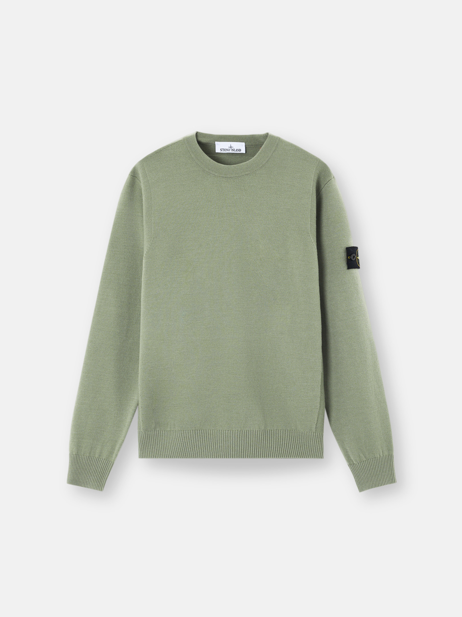 Свитер с круглым вырезом и обратным стежком Stone Island 5100001 STRETCH RWS WOOL, Sage Green
Свитер с круглым вырезом и обратным стежком Stone Island 5100001 STRETCH RWS WOOL, Sage Green