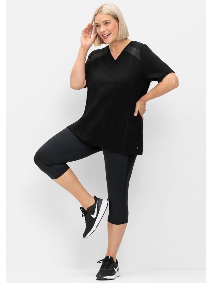 Футболка sheego, черный
Футболка sheego, черный