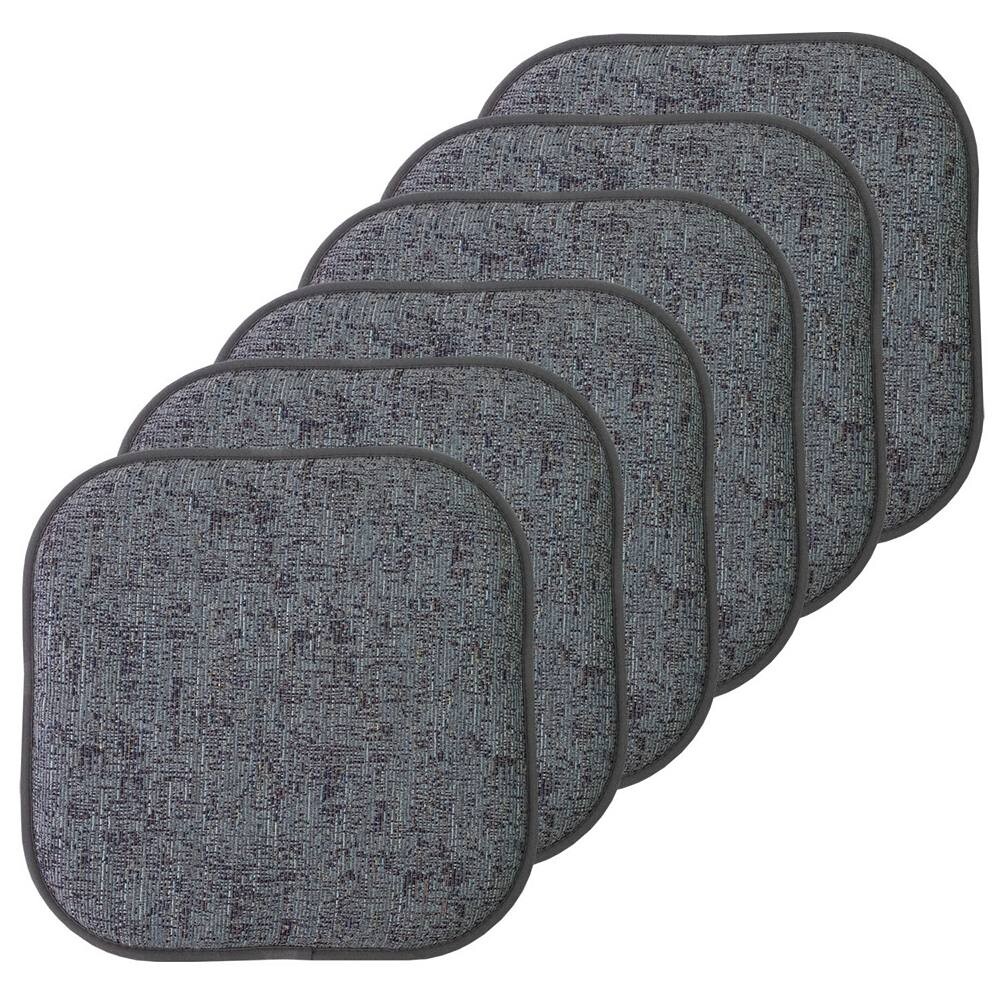 Подушки для стула Sweet Home Broadway из пены с эффектом памяти, нескользящая спинка, 6 шт., цвет Multi Blue
Подушки для стула Sweet Home Broadway из пены с эффектом памяти, нескользящая спинка, 6 шт., цвет Multi Blue