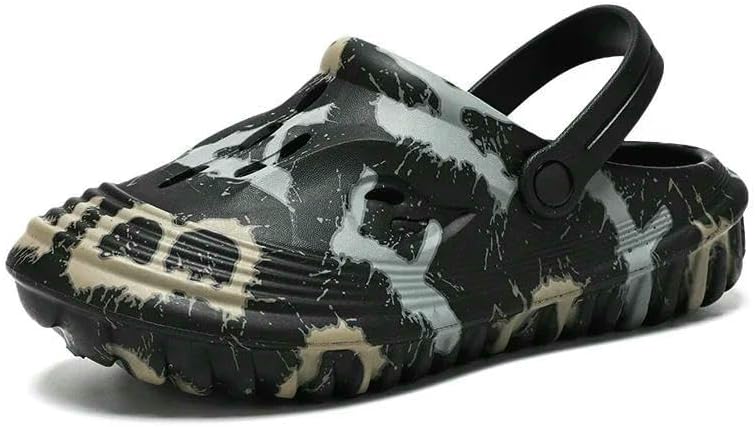 Мужские тапочки, нескользящие с толстой подошвой, садовые сабо, пляжная обувь, обувь для бродьбы по воде Dmmwcx, черный
Мужские тапочки, нескользящие с толстой подошвой, садовые сабо, пляжная обувь, обувь для бродьбы по воде Dmmwcx, черный