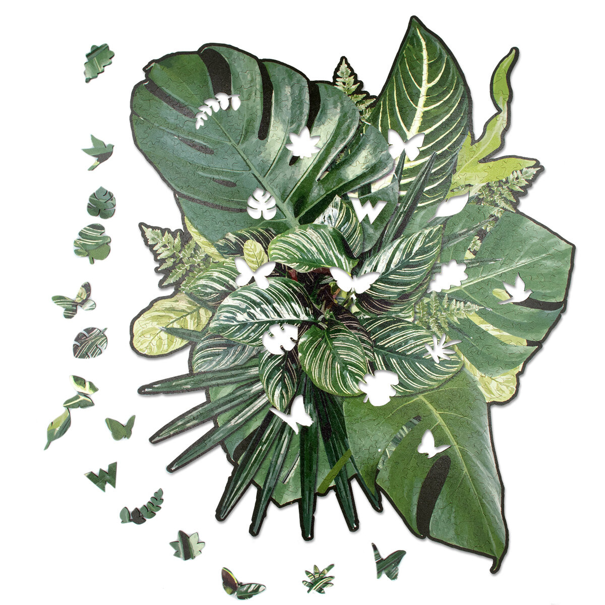 ДЕРЕВЯННЫЙ ПАЗЛ «ЛИСТЬЯ ДЖУНГЛЕЙ» 435 деталей A2 XXL Wood You Do
ДЕРЕВЯННЫЙ ПАЗЛ «ЛИСТЬЯ ДЖУНГЛЕЙ» 435 деталей A2 XXL Wood You Do