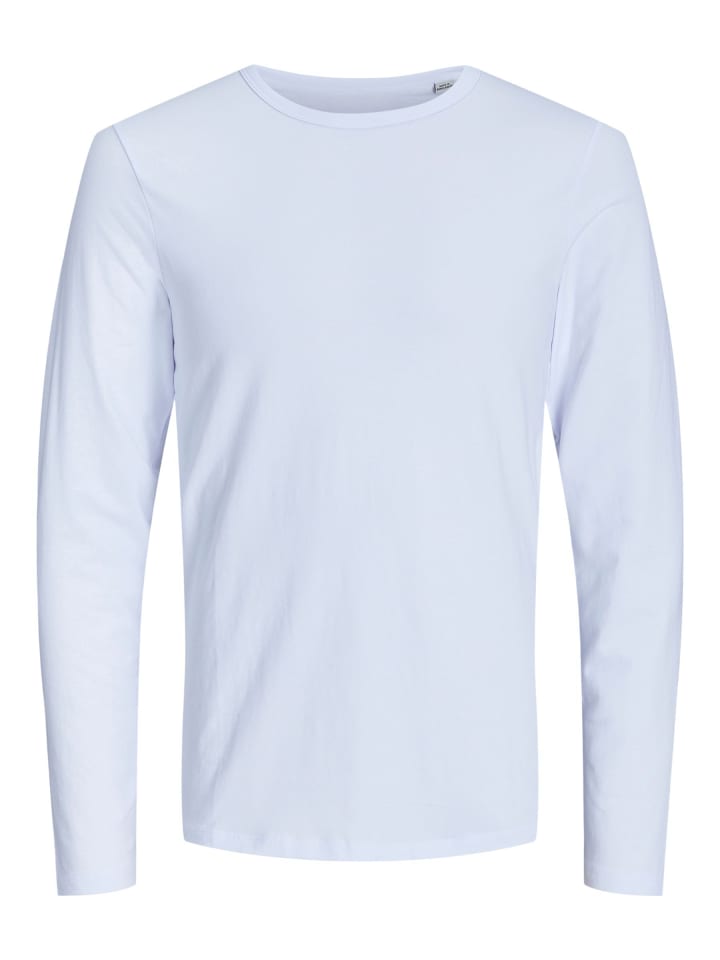 Jack & Jones Белая футболка с длинными рукавами
Jack & Jones Белая футболка с длинными рукавами