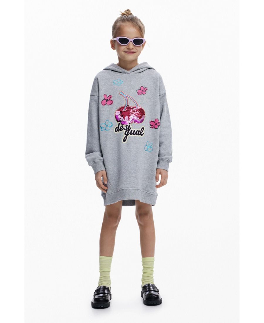 Детское платье с капюшоном вишневого цвета Desigual, Gray
Детское платье с капюшоном вишневого цвета Desigual, Gray