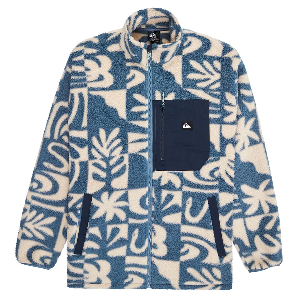 Флис Quiksilver Clean Coast full zip, синий
Флис Quiksilver Clean Coast full zip, синий