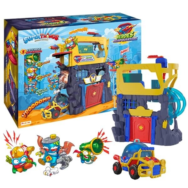 Штаб-квартира героев Super Things Super Zings
Штаб-квартира героев Super Things Super Zings