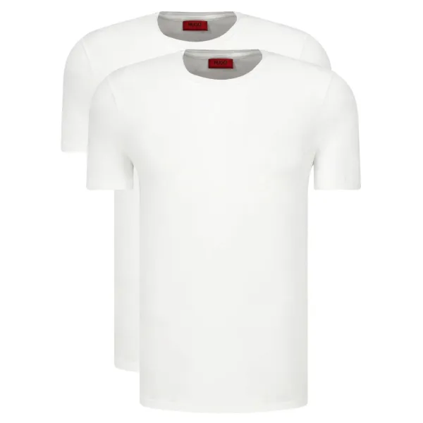 Комплект из двух футболок стандартного кроя Hugo, белый
Комплект из двух футболок стандартного кроя Hugo, белый