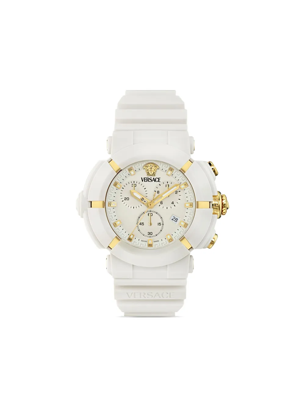Наручные часы Real Active Chrono 45 мм Versace, белый
Наручные часы Real Active Chrono 45 мм Versace, белый