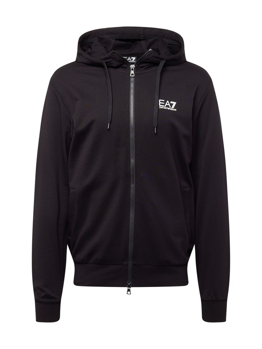 Толстовка с капюшоном на молнии EA7 Emporio Armani, черный
Толстовка с капюшоном на молнии EA7 Emporio Armani, черный