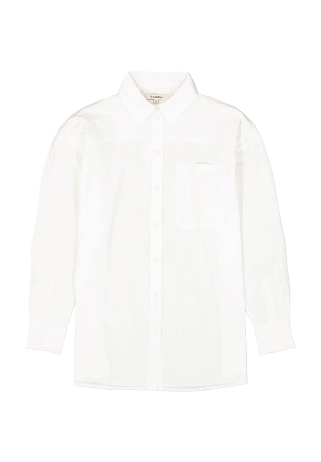 Нагрудный карман блузки рубашки Garcia, белый
Нагрудный карман блузки рубашки Garcia, белый
