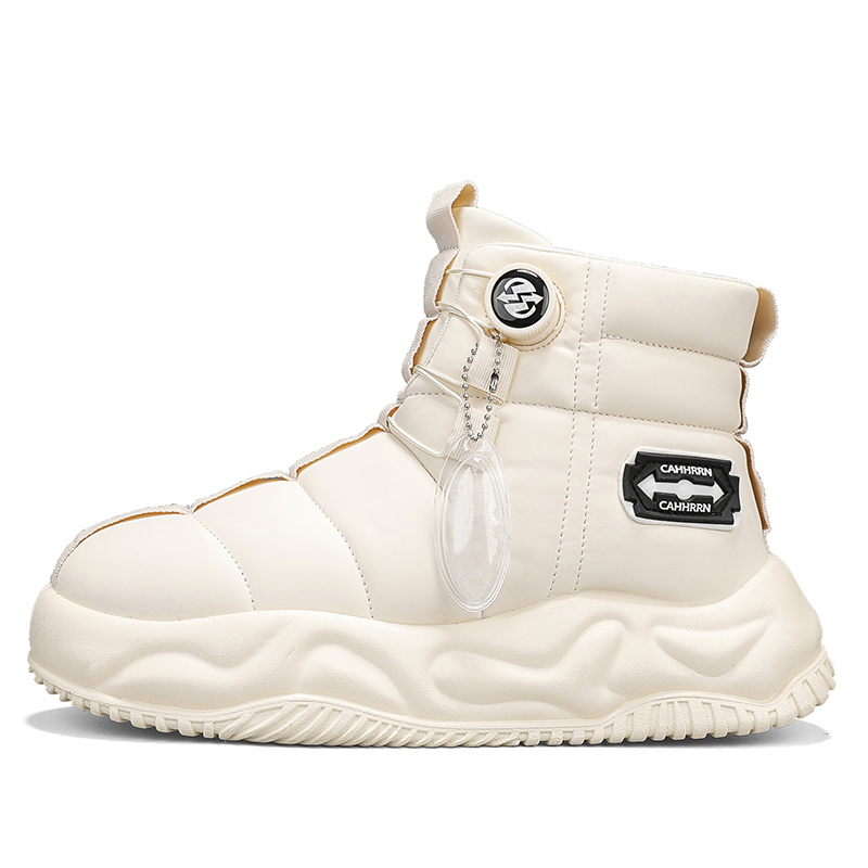 CAHHRRN Мужские противоскользящие утепленные короткие зимние ботинки бежевые, цвет Beige
CAHHRRN Мужские противоскользящие утепленные короткие зимние ботинки бежевые, цвет Beige