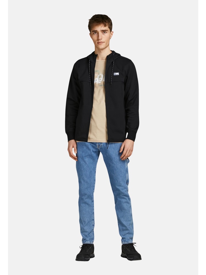 Спортивная куртка Jack & Jones, черный 
Спортивная куртка Jack & Jones, черный