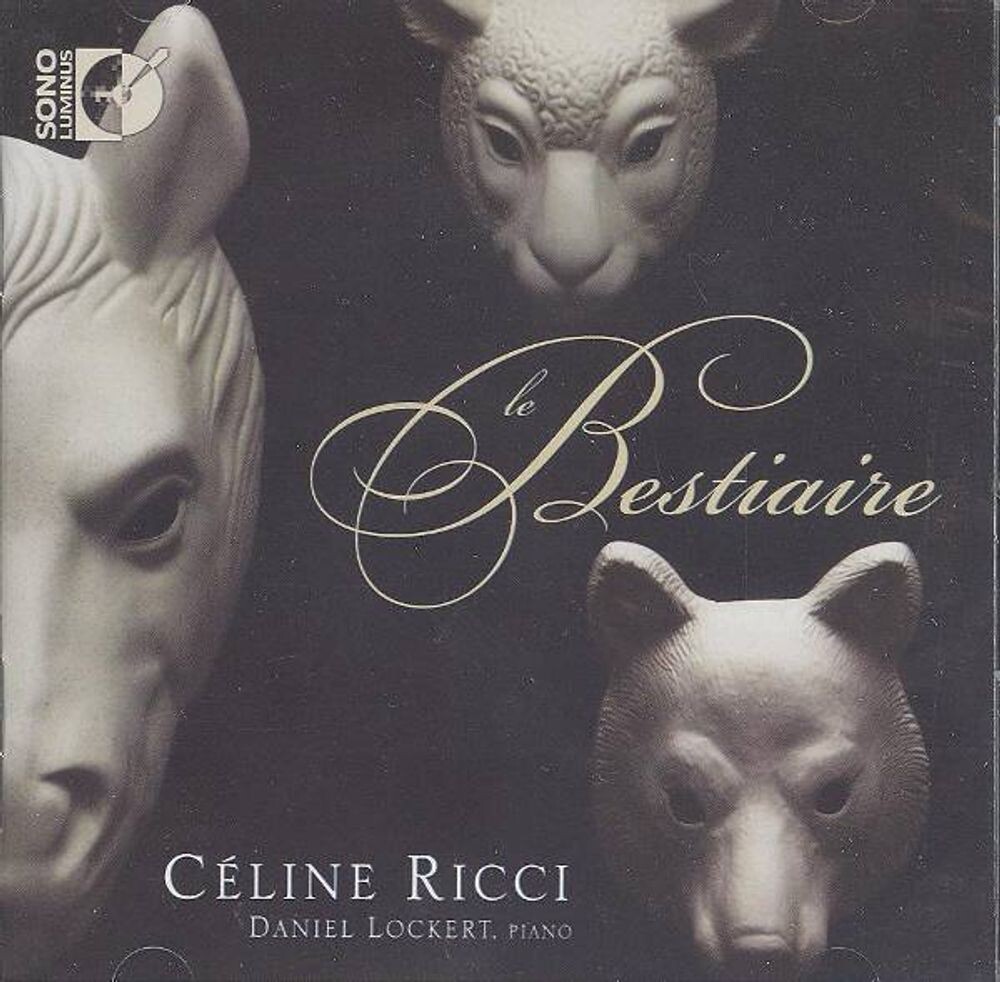 Диск CD Le Bestiaire - Céline Ricci, Daniel Lockert
Диск CD Le Bestiaire - Céline Ricci, Daniel Lockert