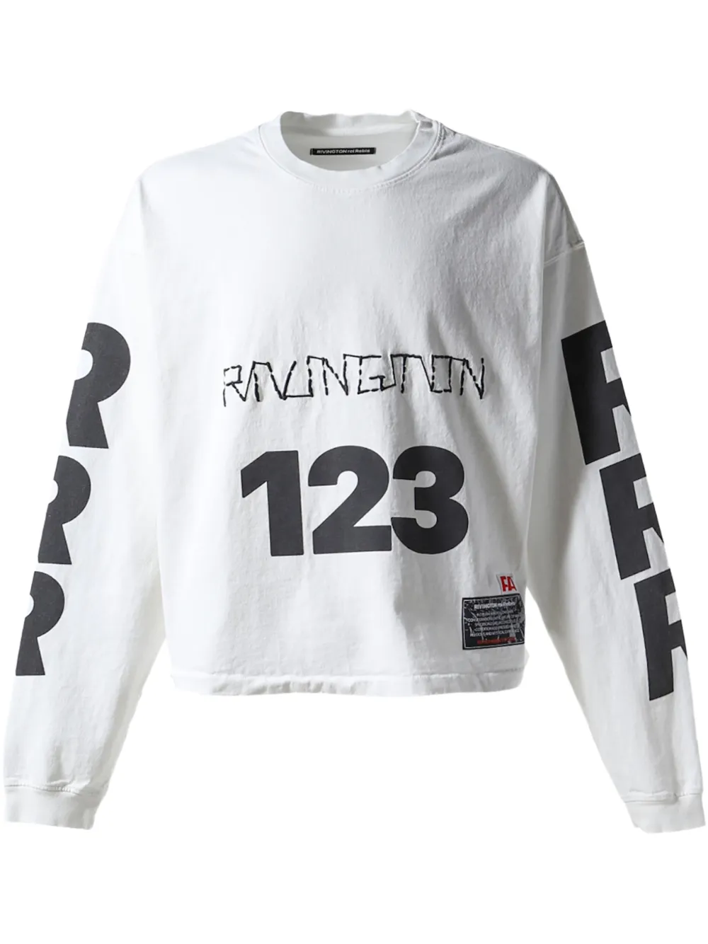 Хлопковая толстовка RRR123, белый
Хлопковая толстовка RRR123, белый