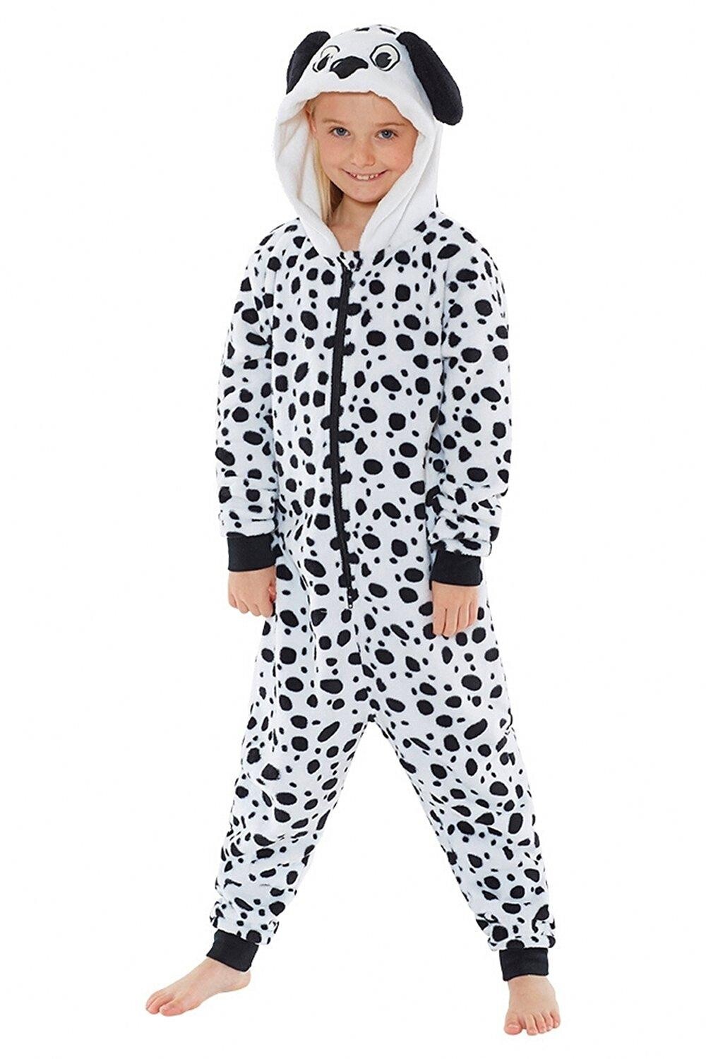 Далматинский флисовый комбинезон Animal Crazy, черный
Далматинский флисовый комбинезон Animal Crazy, черный