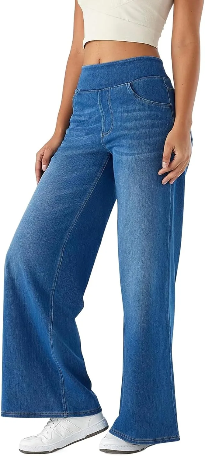 Прямые джинсы Boyfriend с эластичным поясом
Прямые джинсы Boyfriend с эластичным поясом