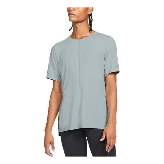 Футболка Men's Nike Yoga Dri-FIT Yoga Exercise Quick Dry Short Sleeve Blue Grey T-Shirt, серый
Футболка Men's Nike Yoga Dri-FIT Yoga Exercise Quick Dry Short Sleeve Blue Grey T-Shirt, серый