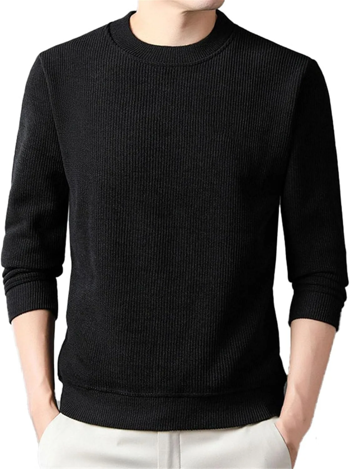 Толстый свитер с круглым воротником CXLCZNKG
Толстый свитер с круглым воротником CXLCZNKG