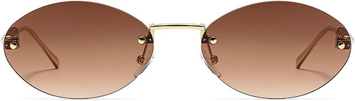 Солнцезащитные очки Laureles овальной формы без оправы для женщин, жемчужные солнцезащитные очки без оправы для мужчин, очки с градиентным переходом цвета шампанского для женщин, C3
Солнцезащитные очки Laureles овальной формы без оправы для женщин, жемчужные солнцезащитные очки без оправы для мужчин, очки с градиентным переходом цвета шампанского для женщин, C3