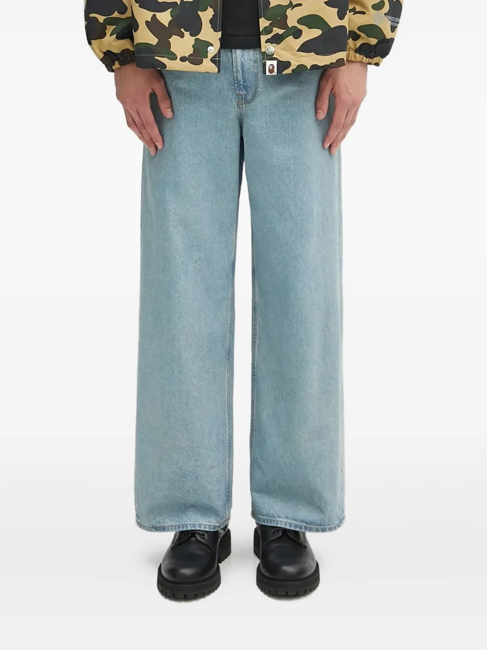 Джинсы с логотипом A BATHING APE, синий
Джинсы с логотипом A BATHING APE, синий