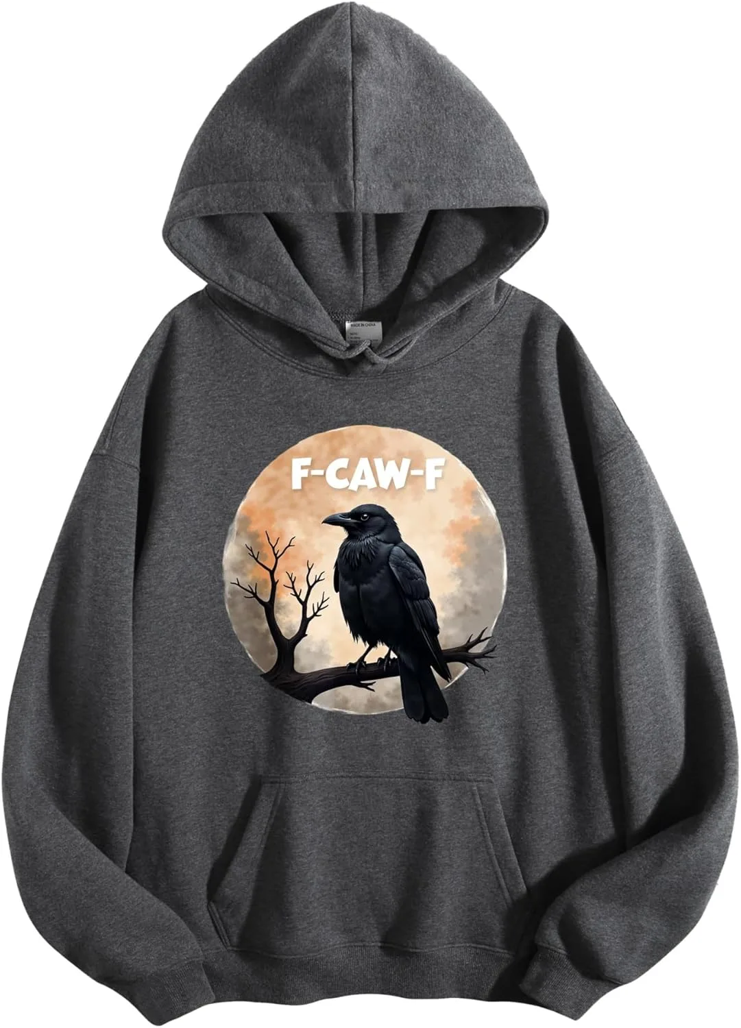 VETALLO худи с принтом F Caw F Raven и осенним деревом, серый
VETALLO худи с принтом F Caw F Raven и осенним деревом, серый