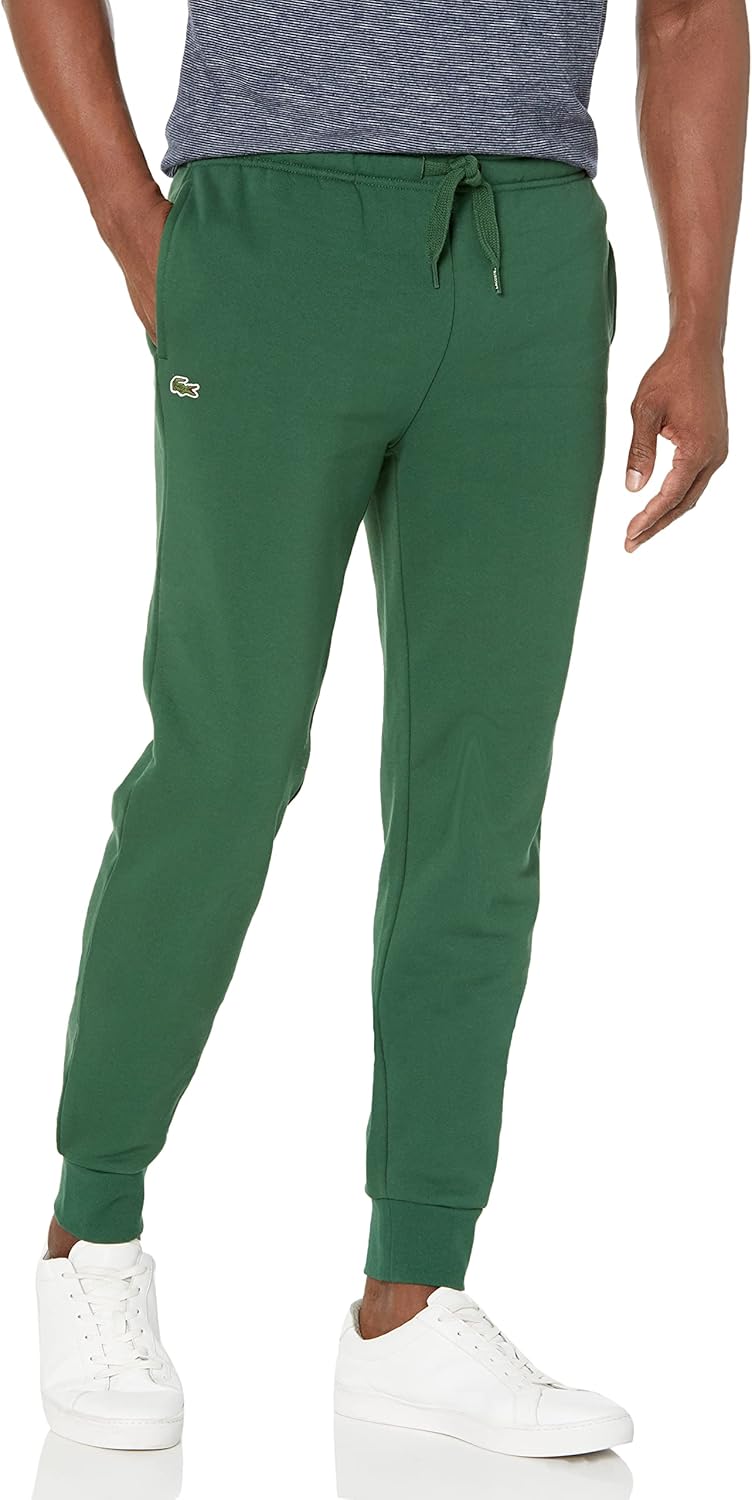 Lacoste мужские спортивные флисовые брюки с резинкой на штанинах, Green
Lacoste мужские спортивные флисовые брюки с резинкой на штанинах, Green