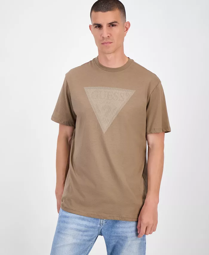 Футболка с коротким рукавом и треугольным логотипом Guess, черный
Футболка с коротким рукавом и треугольным логотипом Guess, черный