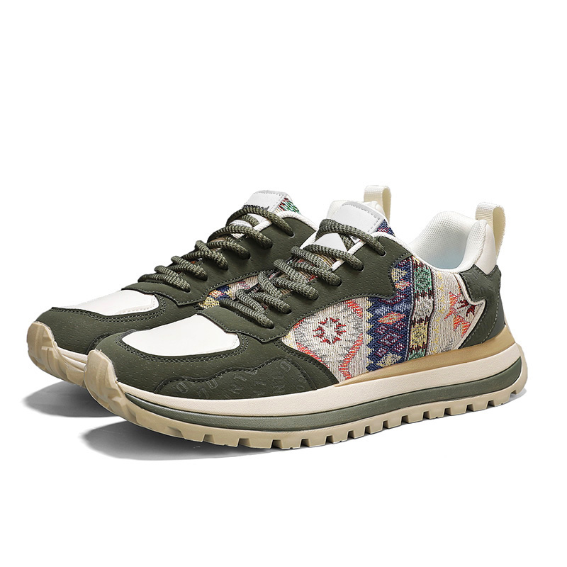 TEXWOOD Мужские низкие повседневные кроссовки с защитой от истирания зеленые, цвет Green
TEXWOOD Мужские низкие повседневные кроссовки с защитой от истирания зеленые, цвет Green