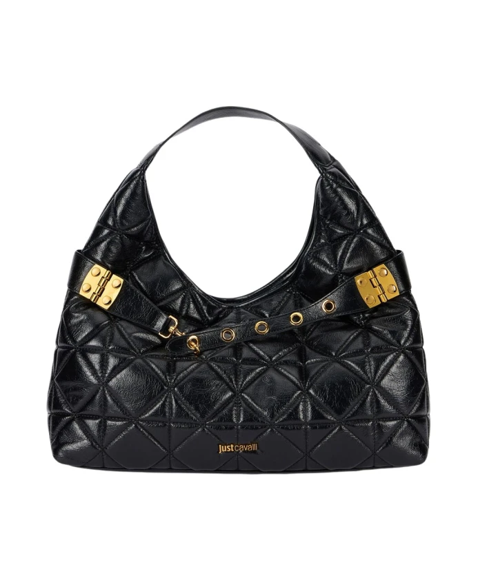 Стеганая сумка через плечо с пряжками Just Cavalli, синий
Стеганая сумка через плечо с пряжками Just Cavalli, синий