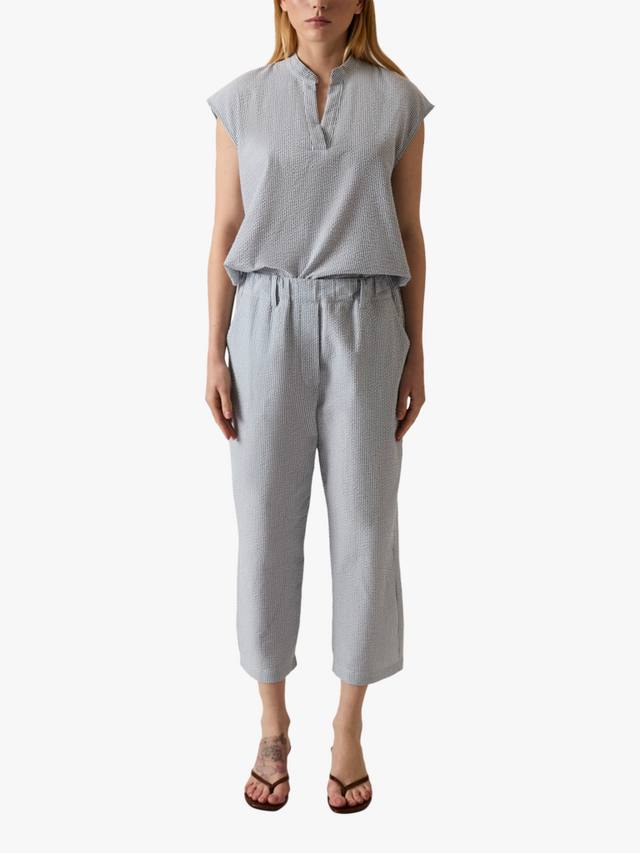 Укороченные брюки с тонкой полоской James Lakeland, Navy/White
Укороченные брюки с тонкой полоской James Lakeland, Navy/White