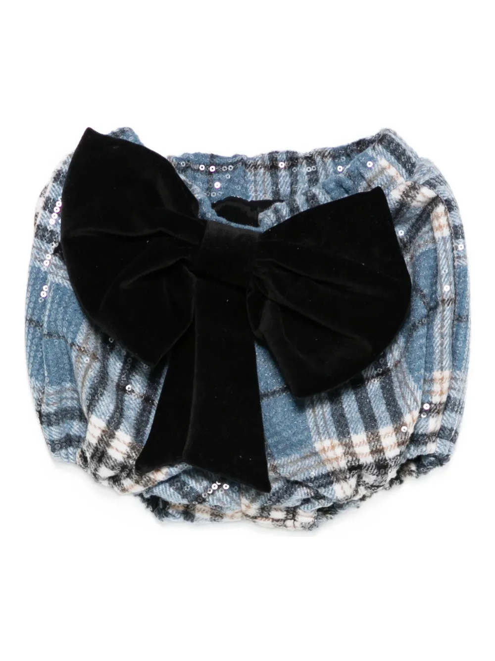 Шорты в клетку с бантом Alapage, синий
Шорты в клетку с бантом Alapage, синий