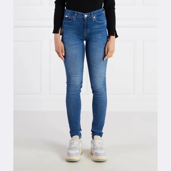 Джинсы скинни со средней посадкой Calvin Klein, синий
Джинсы скинни со средней посадкой Calvin Klein, синий