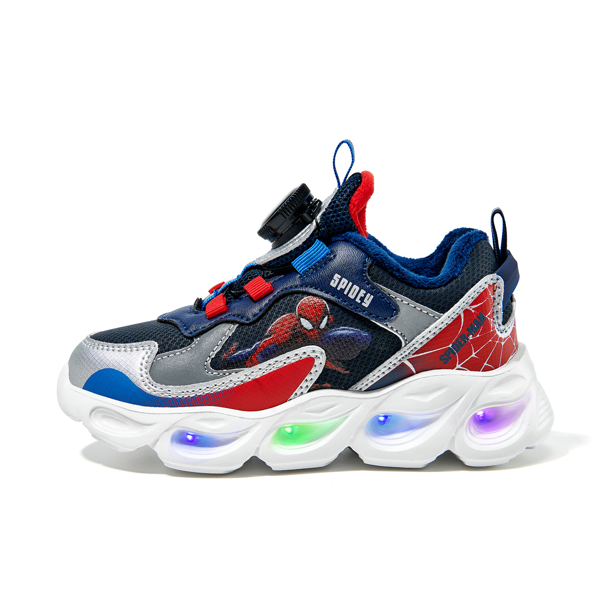 Детская повседневная обувь с Человеком-пауком для дошкольников Disney, темно-синий
Детская повседневная обувь с Человеком-пауком для дошкольников Disney, темно-синий