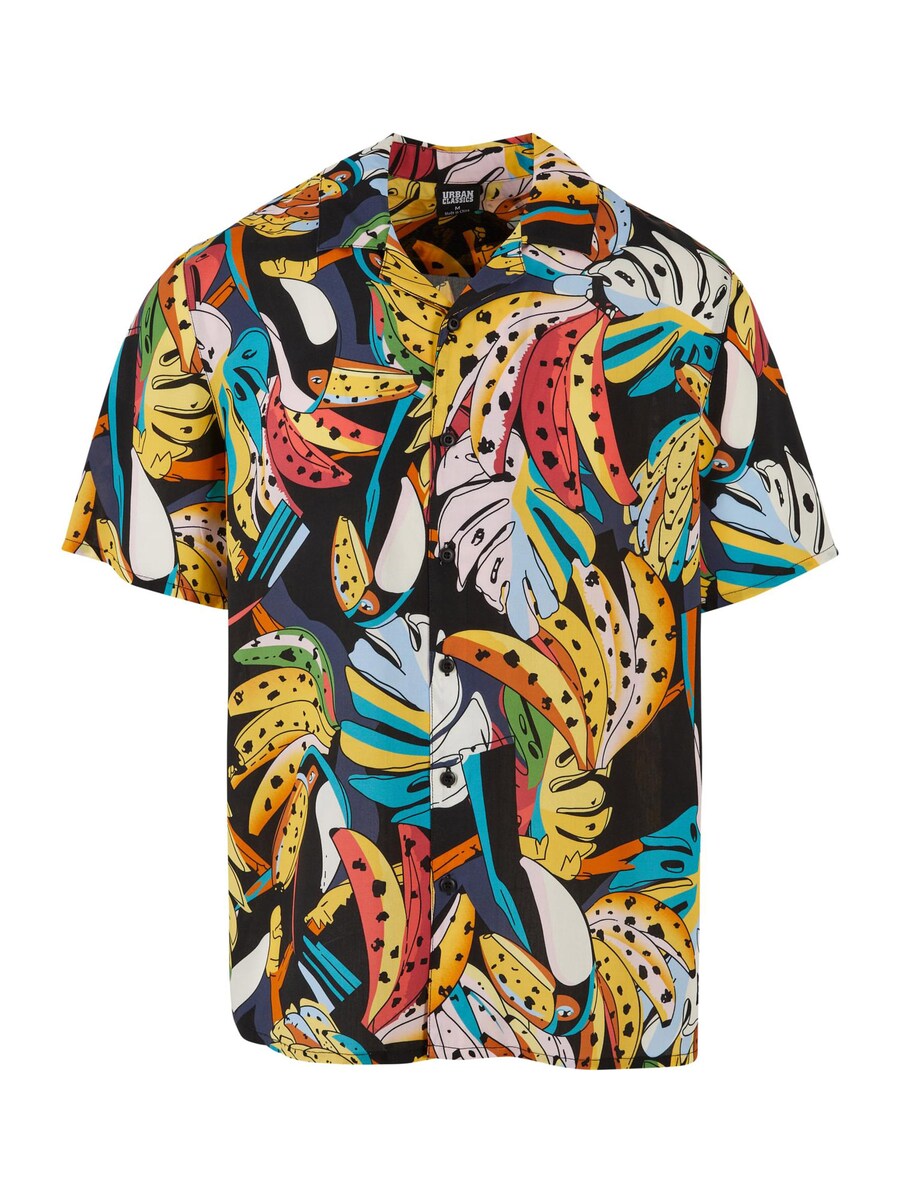 Рубашка на пуговицах классического кроя Urban Classics, черный
Рубашка на пуговицах классического кроя Urban Classics, черный