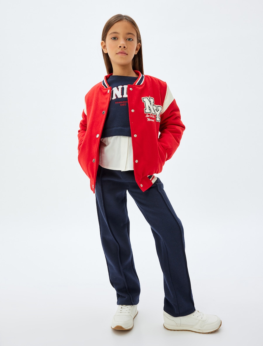 Брюки свободного кроя Koton, темно-синий
Брюки свободного кроя Koton, темно-синий