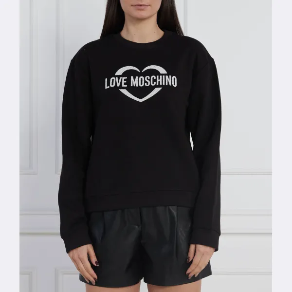 Толстовка обычного кроя Love Moschino, черный
Толстовка обычного кроя Love Moschino, черный