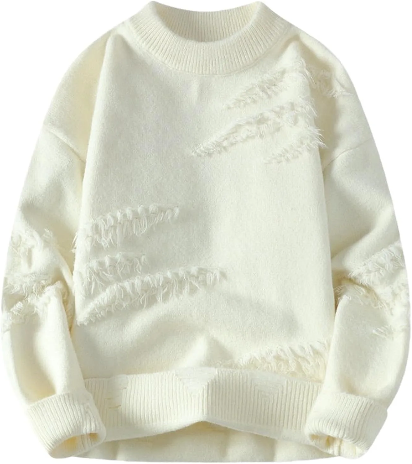 Мужской зимний свитер с круглым вырезом FOLKFOLD
Мужской зимний свитер с круглым вырезом FOLKFOLD