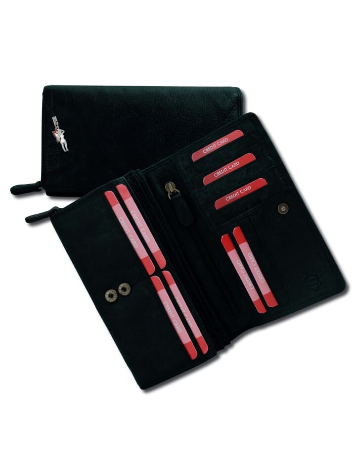 Кошелек Old River Portemonnaie Leder Damen, Jugend Geldbörse
Кошелек Old River Portemonnaie Leder Damen, Jugend Geldbörse