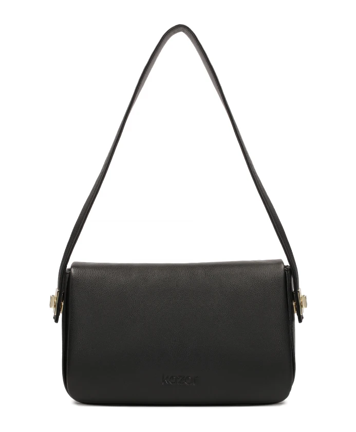 Сумочка с эффектным ремешком с застежкой. Kazar, черный
Сумочка с эффектным ремешком с застежкой. Kazar, черный