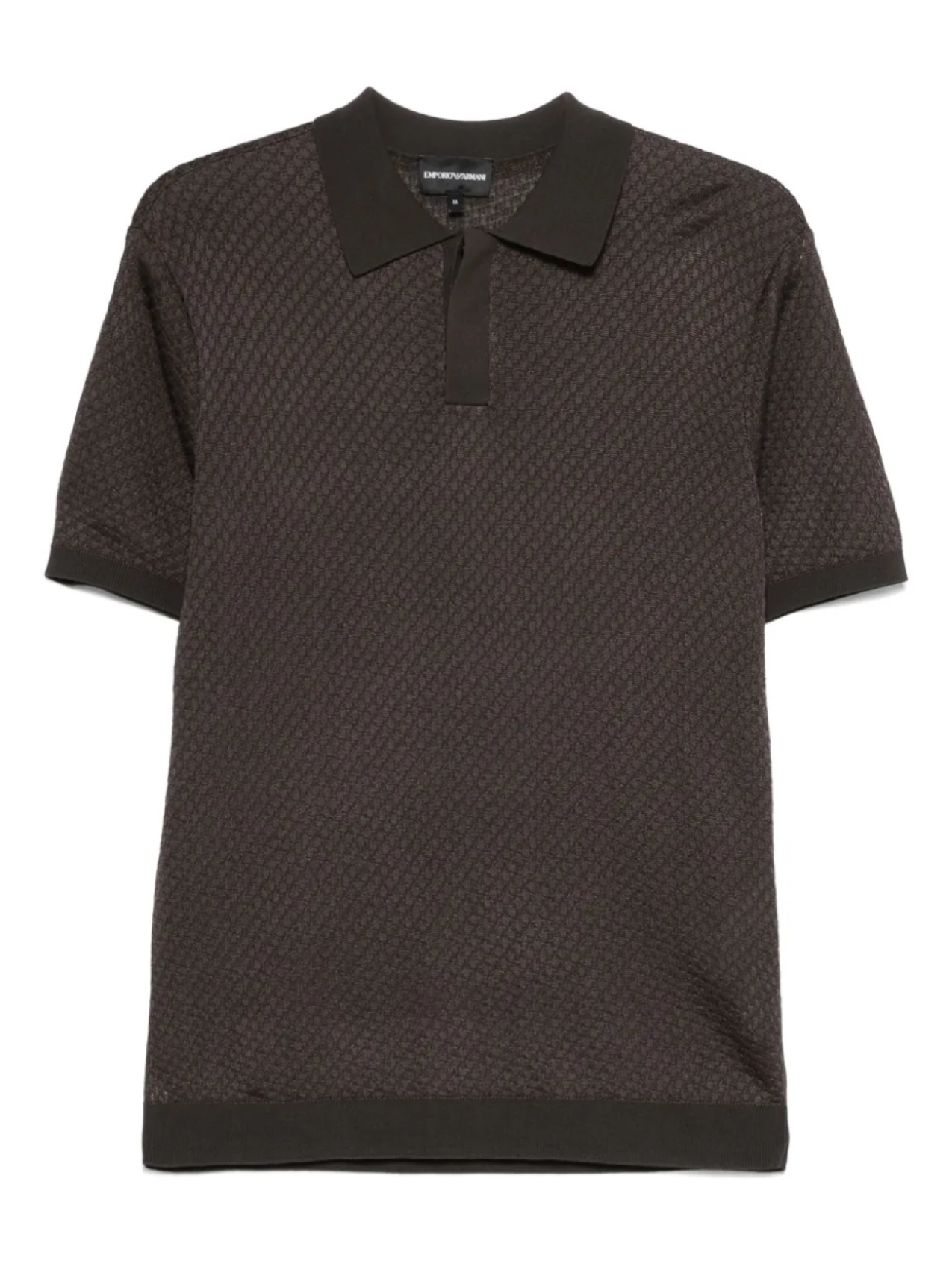 Трикотажная рубашка-поло Emporio Armani, коричневый
Трикотажная рубашка-поло Emporio Armani, коричневый
