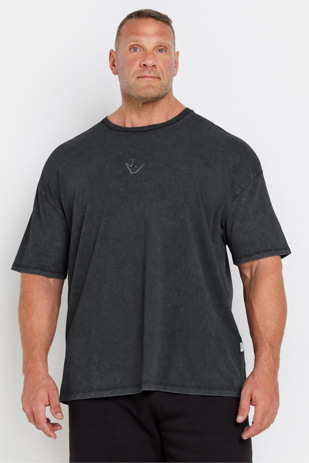 Футболка с кислотной стиркой Ironrhino Badrhino Big & Tall, черный
Футболка с кислотной стиркой Ironrhino Badrhino Big & Tall, черный