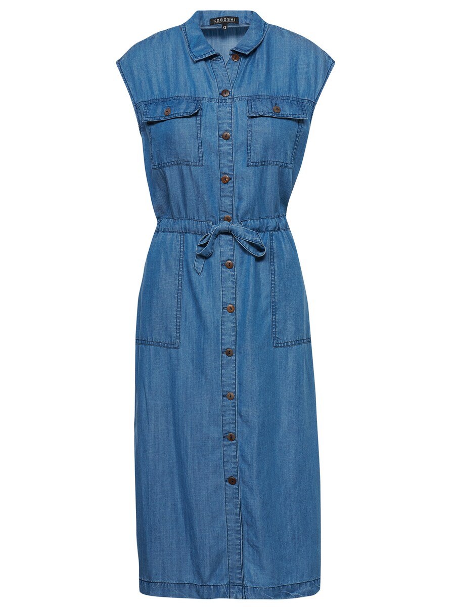 Платье-рубашка KOROSHI, синий 
Платье-рубашка KOROSHI, синий