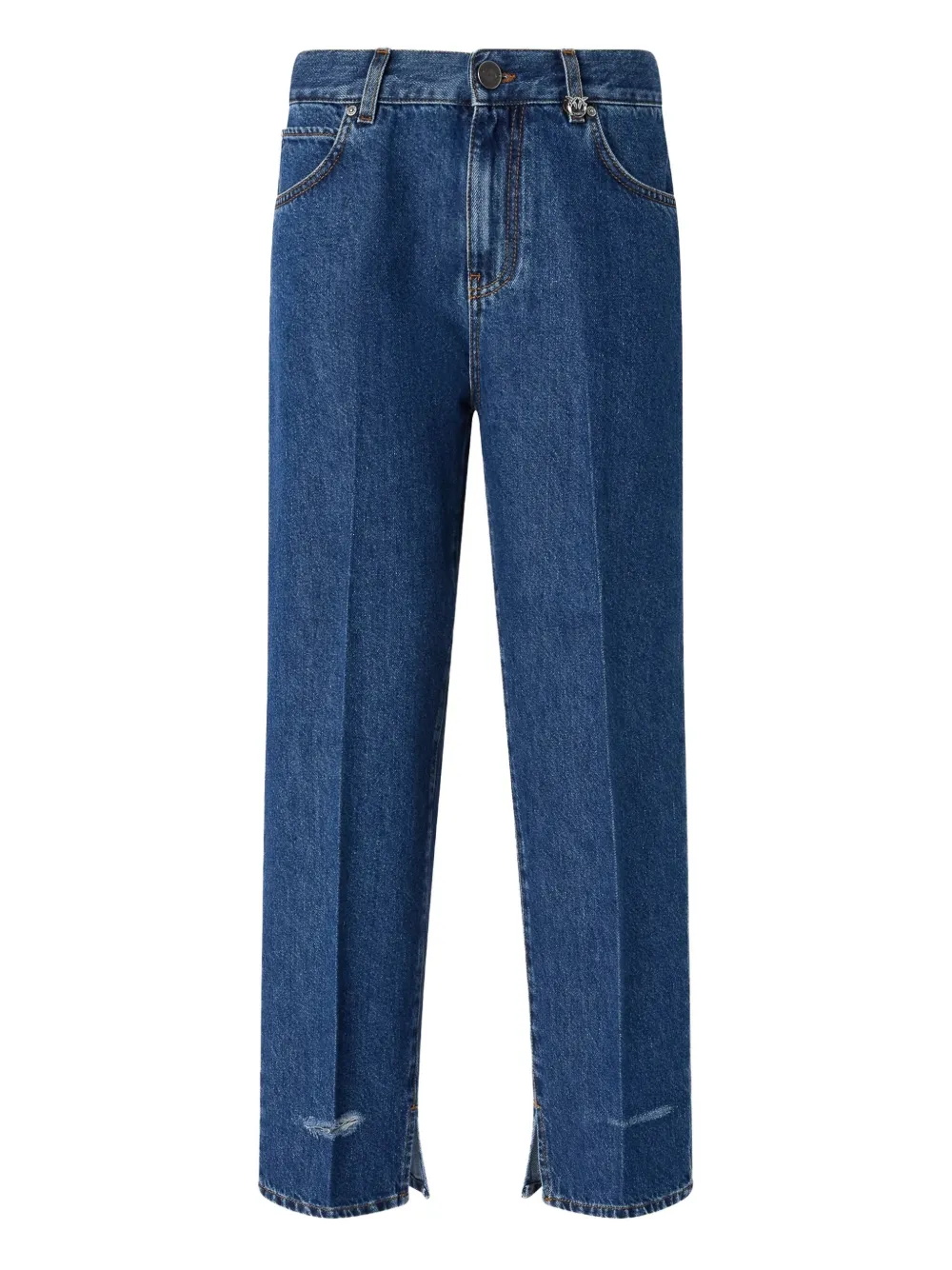 Джинсы с разрезами по низу PINKO, синий
Джинсы с разрезами по низу PINKO, синий