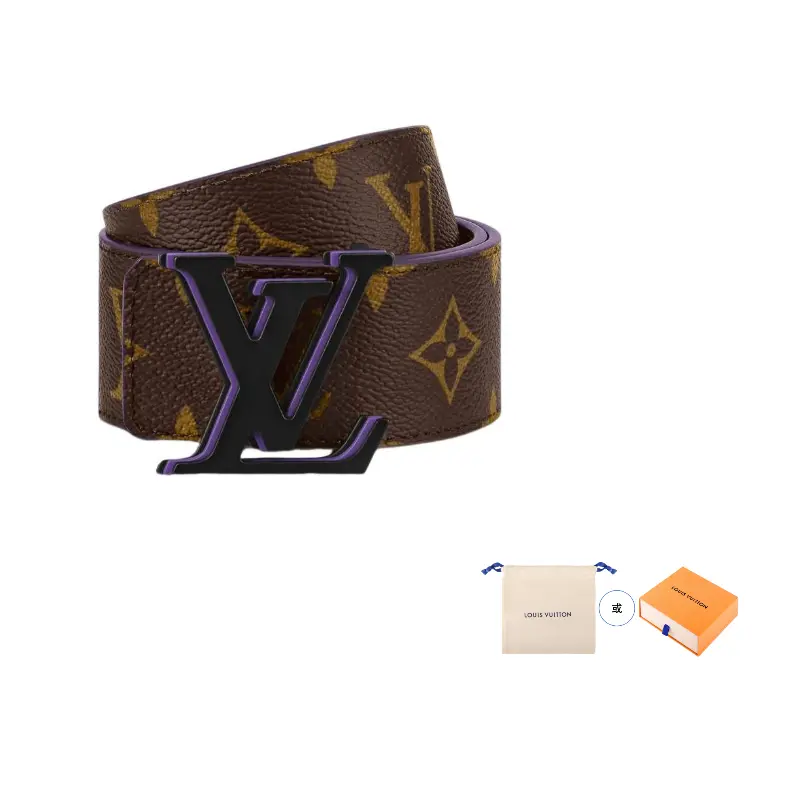 LOUIS VUITTON Кожаный ремень мужской шириной 4 см, Purple/Brown
LOUIS VUITTON Кожаный ремень мужской шириной 4 см, Purple/Brown
